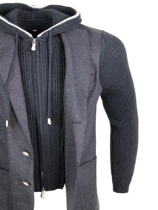 25FW 일레븐티 수트 자켓 L75GIAL08BOTTSL236 15 Grigio antracite - ELEVENTY