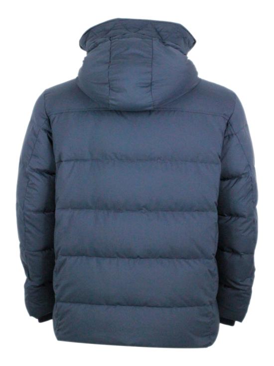 25FW 키레드 숏패딩 WRENO1W820251 04 Blue - KIRED