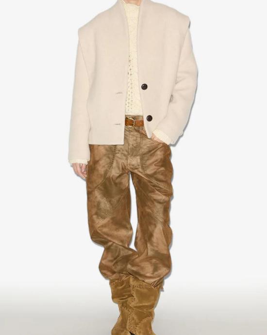 25FW 이자벨마랑 자켓 MA0459FA B1D03I 23EC Beige - ISABEL MARANT