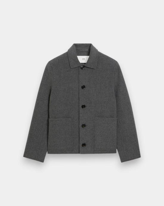  아미 플란넬 자켓 HJK844WV0022 055