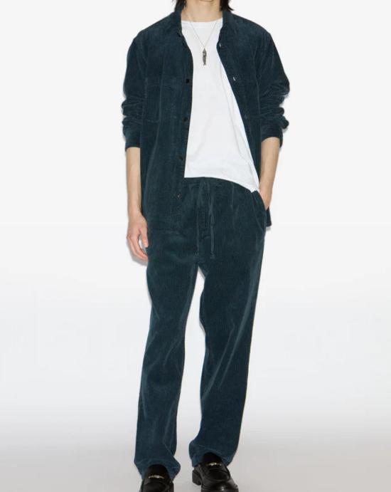 25FW 이자벨마랑 스트레이트 팬츠 PA0468HA B4G03H 30SO Storm blue - ISABEL MARANT