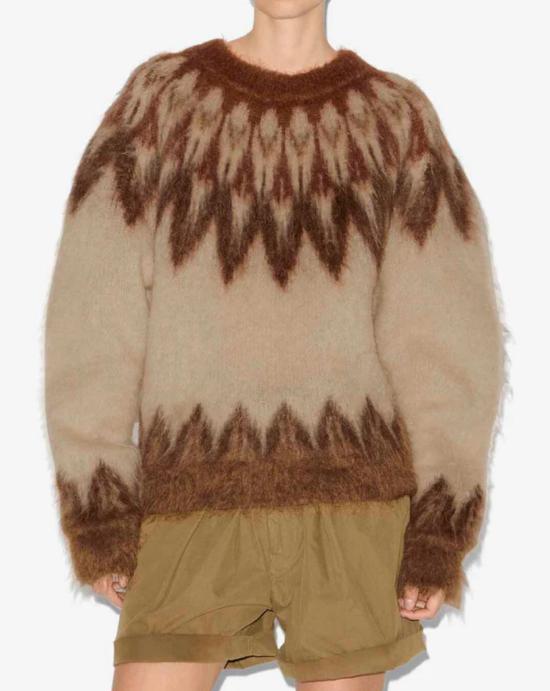 25FW 이자벨마랑 스웨터 PU0738FA C3L06E 11RU Rust - ISABEL MARANT