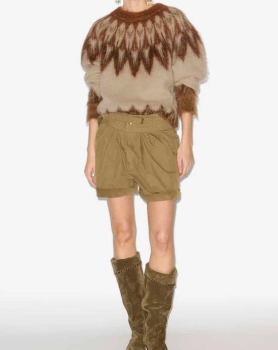 25FW 이자벨마랑 스웨터 PU0738FA C3L06E 11RU Rust - ISABEL MARANT