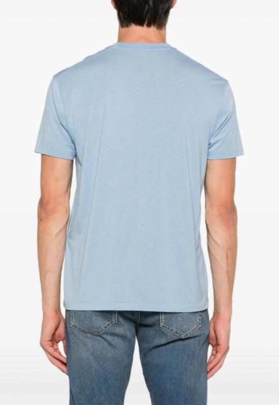 25FW 톰포드 반팔 티셔츠 JCS004 JMT012DARKCELESTE - TOMFORD