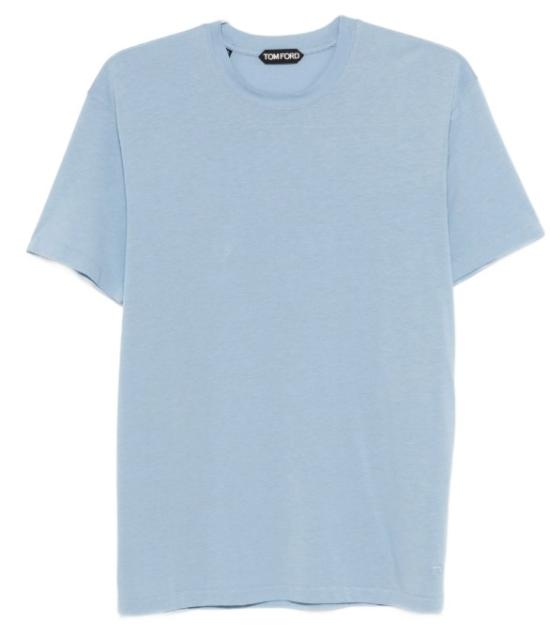 25FW 톰포드 반팔 티셔츠 JCS004 JMT012DARKCELESTE