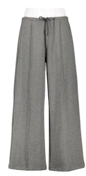 25FW 엘레 스트레이트 팬츠 EFW250375 GRIGIO SCURO