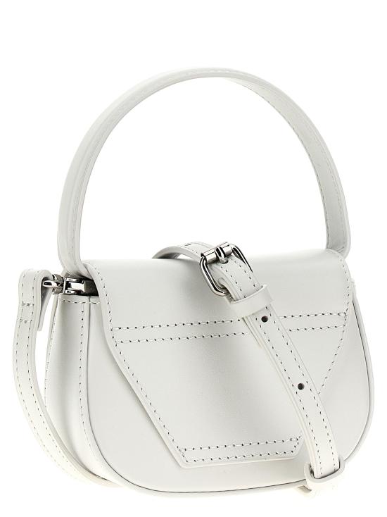 26FW 디젤 1DR 미니백 플라크 X08709PR818T1003 White - DIESEL