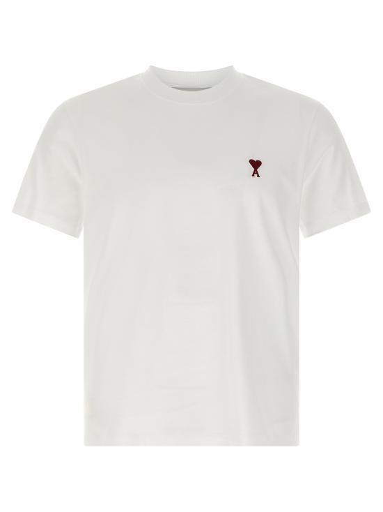 26SS 아미 반팔 티셔츠 BFUTS035724100 White