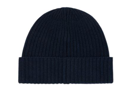 25FW 스톤 아일랜드 컴퍼스 패치 앤 립드 라이트 RWS 질롱 울 비니  K2S15N100012 S00B4V0020 Blue - STONE ISLAND