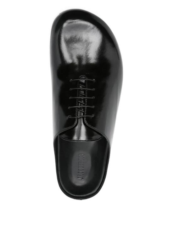 25FW 자크뮈스 뮬/슬리퍼 FOM00187AC18A07 990 BLACK - JACQUEMUS