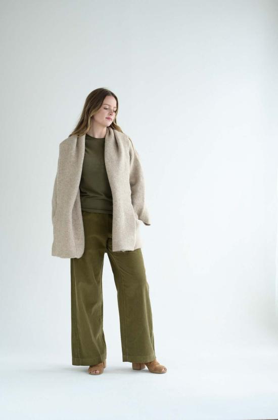  로렌 마누지안 무톤 더블 페이스 - LAUREN MANOOGIAN