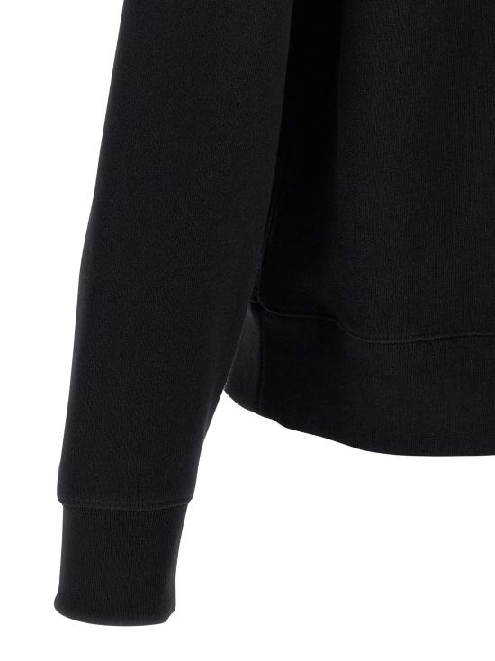 25FW 버버리 EKD 체크 코튼 후드 티셔츠  8116060BLACK - BURBERRY