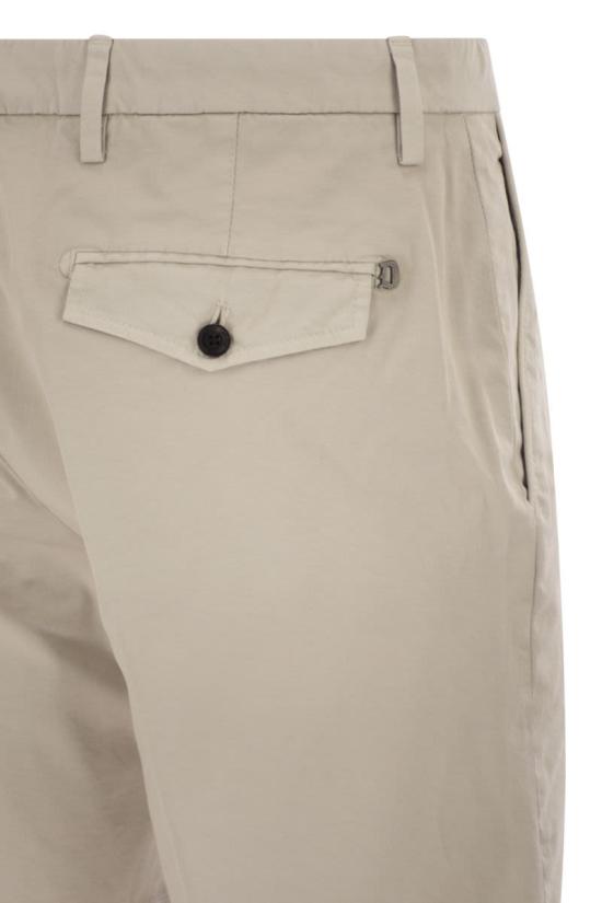 25SS 돈답 숏팬츠 UP471GS0096UPTDDU 004 LIGHT BEIGE - DONDUP