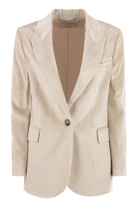 25FW 페세리코 수트 자켓 S0170401597 043 LIGHT BEIGE