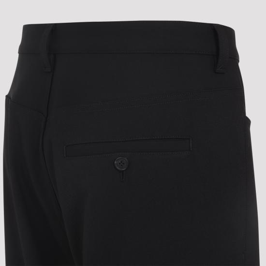 25FW 발렌시아가 스트레이트 팬츠 850705TJT21 1000 BLACK - BALENCIAGA