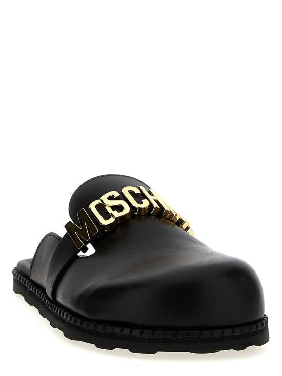 25FW 모스키노 로퍼 MB10162G0NGA0000 Black - MOSCHINO