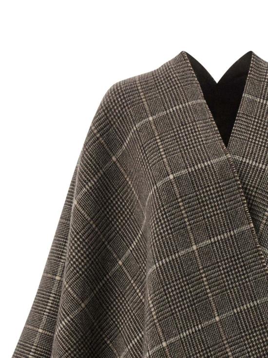 25FW 브루넬로 쿠치넬리 케이프 MSCDAGP31CDS16 BROWN - BRUNELLO CUCINELLI