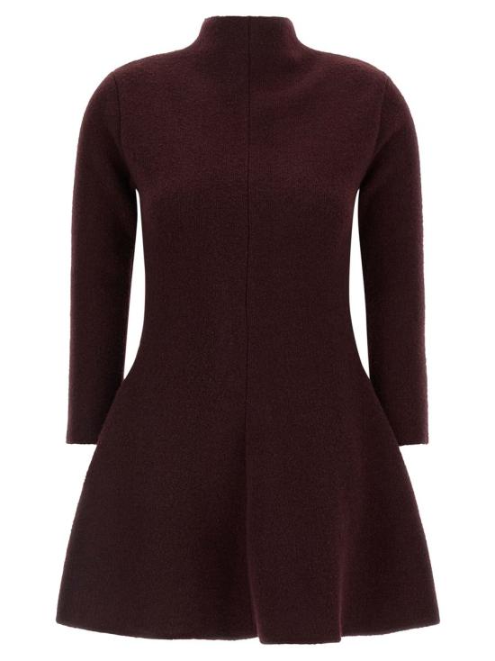 25FW 마그다뷰트림 숏 원피스 318925BORDEAUX Red