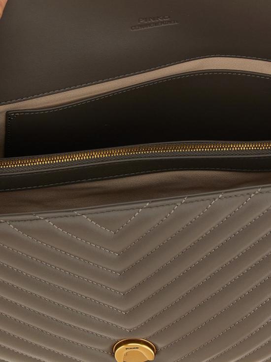  핑코 토트백 100042A0GKK33Q GRAY - PINKO