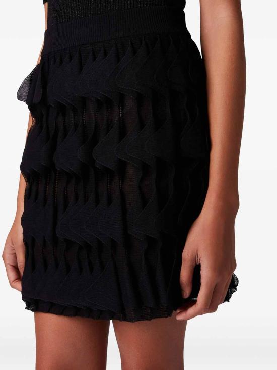 25SS 미소니 미디 스커트 DS25SH0YBK01BJ93911 Black - MISSONI