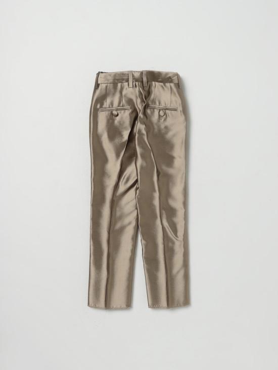 25FW [키즈] 돌체앤가바나 트레이닝/조거 팬츠 L44P27FU1L6 M0241 Gold - DOLCE & GABBANA