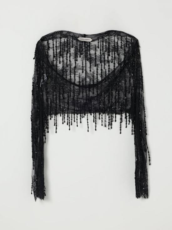 25FW 알베르타 페레티 자켓 33036620 0555 Black - ALBERTA FERRETTI