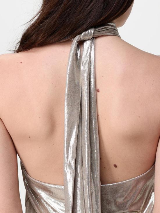 25FW 아니예 바이 숏 원피스 185861 01153 Gold - ANIYE BY