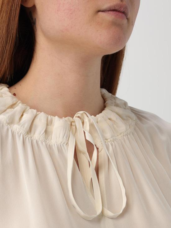 25SS 리비아나 콘티 반팔 티셔츠 F5SS09 A08 1 Ivory - LIVIANA CONTI