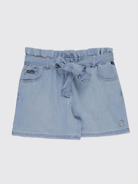 25SS [키즈] 돌체앤가바나 쇼츠/버뮤다 L53Q32LDD07S 9000 Blue