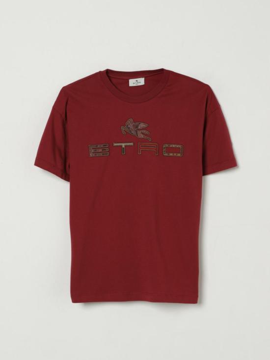 25FW [키즈] 에트로 티셔츠 GX8P21Z2904 416 Brown