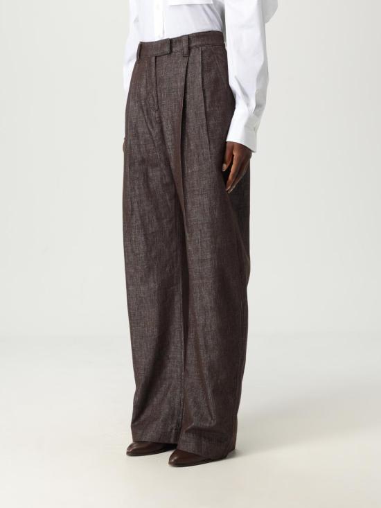 25FW 브루넬로 쿠치넬리 스트레이트 팬츠 MB148P4022 C003 Dark - BRUNELLO CUCINELLI