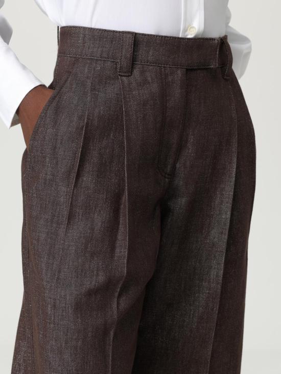 25FW 브루넬로 쿠치넬리 스트레이트 팬츠 MB148P4022 C003 Dark - BRUNELLO CUCINELLI