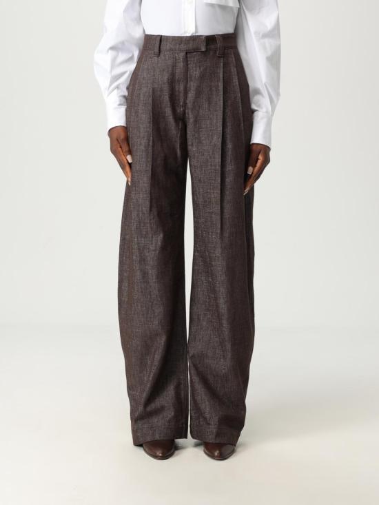 25FW 브루넬로 쿠치넬리 스트레이트 팬츠 MB148P4022 C003 Dark