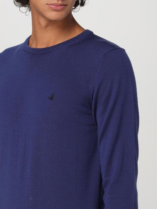 25FW 브룩스 필드 스웨터 203EP001 V0036 Gnawed Blue - BROOKSFIELD