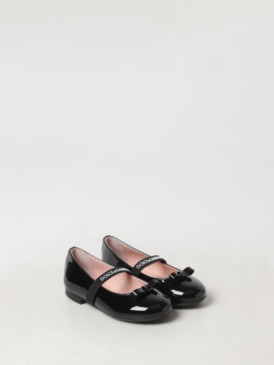 25FW [키즈] 돌체앤가바나 슈즈 D11294A4831 80999 Black - DOLCE & GABBANA