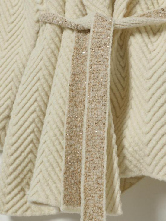 25FW [키즈] 미소니 풀오버 MX9A60W0086 102 White - MISSONI