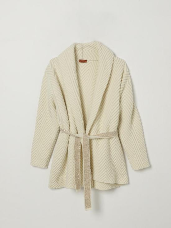 25FW [키즈] 미소니 풀오버 MX9A60W0086 102 White