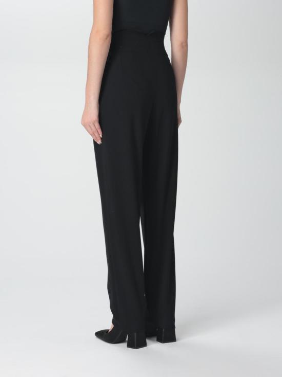  엠포리오 아르마니 스트레이트 팬츠 H4NP27E2002 999 Black - EMPORIO ARMANI