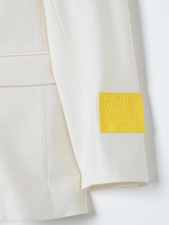 25FW [키즈] 디스퀘어드2 캐주얼 자켓 DQ2227D0A82 DQ100 White - DSQUARED2