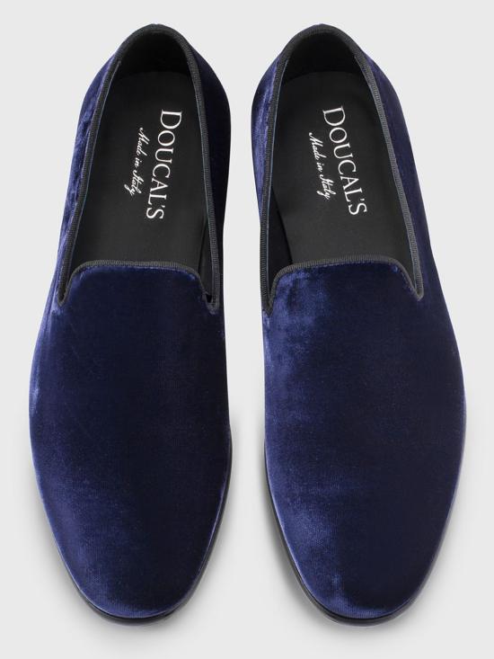 25FW 듀칼 로퍼 DU3304CARPUF034 B00 Blue - DOUCAL’S