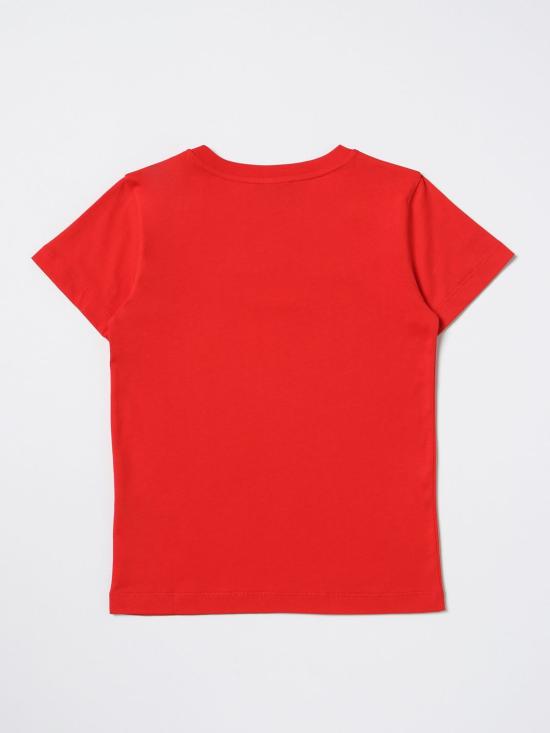 25FW [키즈] 발망 티셔츠 BS8B31Z0082 412OR Red - BALMAIN