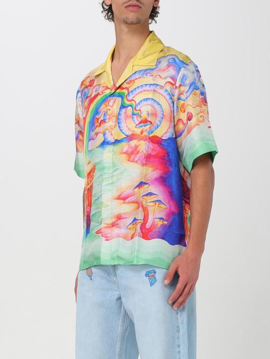 25SS 카사블랑카 반팔 셔츠 UMPS25SH003 04 Multicolor - CASABLANCA