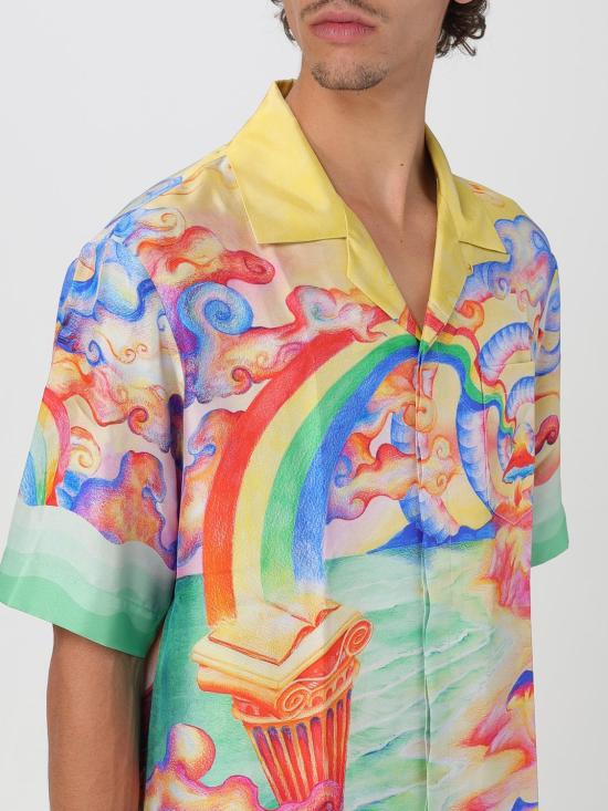 25SS 카사블랑카 반팔 셔츠 UMPS25SH003 04 Multicolor - CASABLANCA