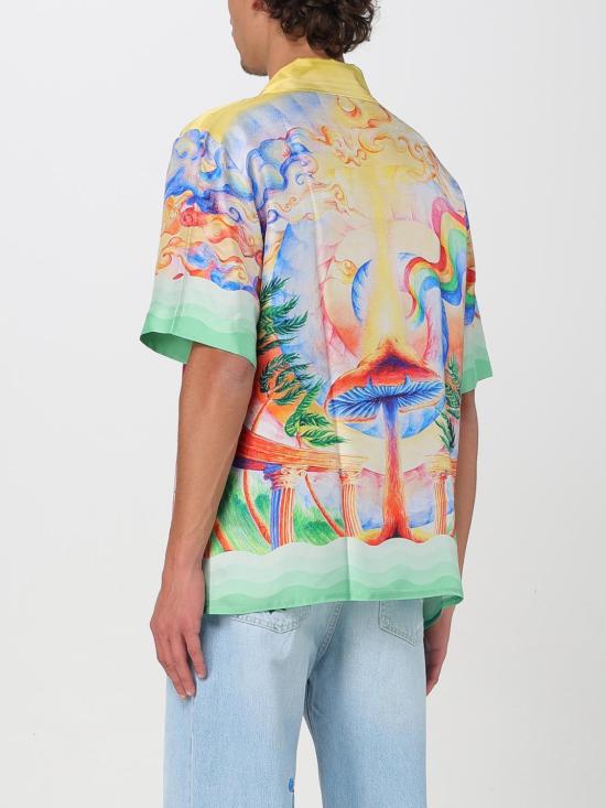 25SS 카사블랑카 반팔 셔츠 UMPS25SH003 04 Multicolor - CASABLANCA