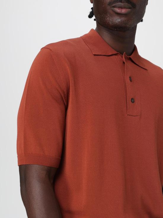 25FW 자노네 폴로 티셔츠 810162ZY318 Z5542 Red - ZANONE