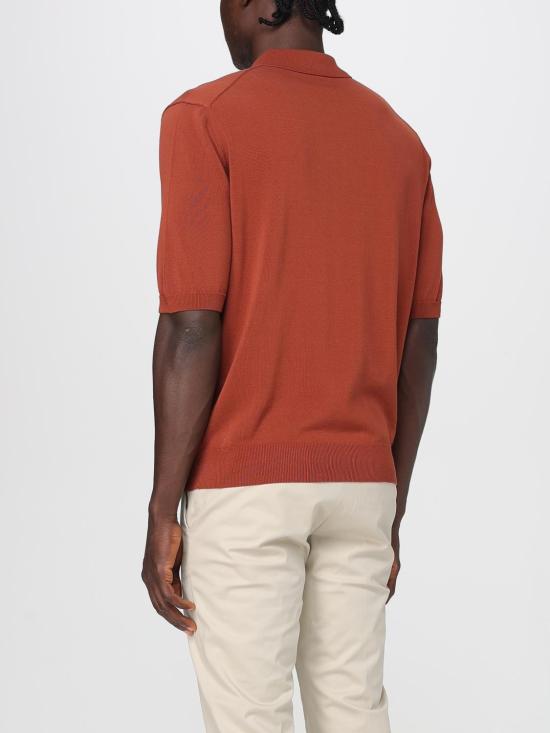 25FW 자노네 폴로 티셔츠 810162ZY318 Z5542 Red - ZANONE