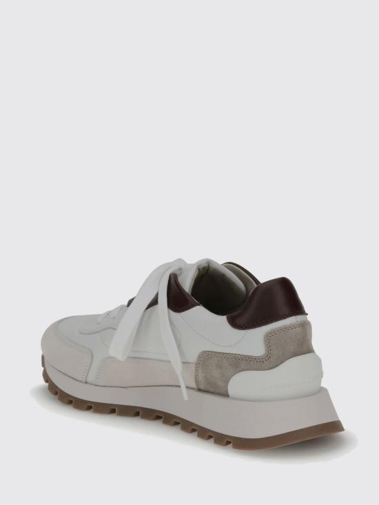 25FW 브루넬로 쿠치넬리 뮬/슬리퍼 MZGSG3028 C7592 White - BRUNELLO CUCINELLI