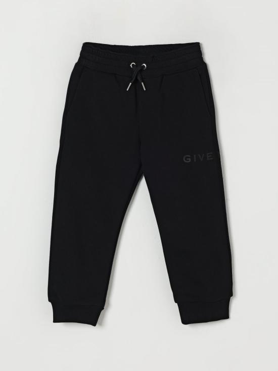 25FW [키즈] 지방시 트레이닝/조거 팬츠 H30922 09B Black