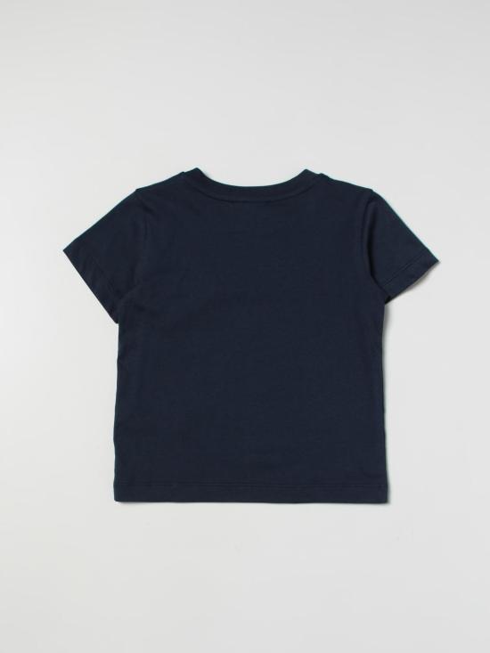 25FW [키즈] 발망 티셔츠 BS8Q41Z0057 649 Blue - BALMAIN