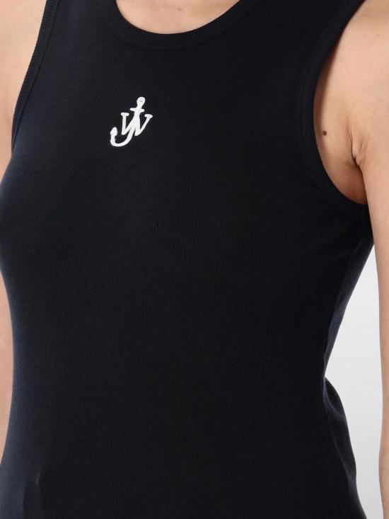 25FW JW앤더슨 반팔 티셔츠 JO0248PG1717 999 Black - JW ANDERSON